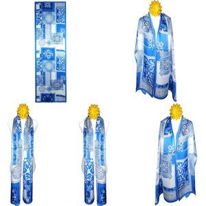 NWT Genuine 100% Mulberry Silk Satin Scarf 21"x66" Long Rectangle Shawl 53161